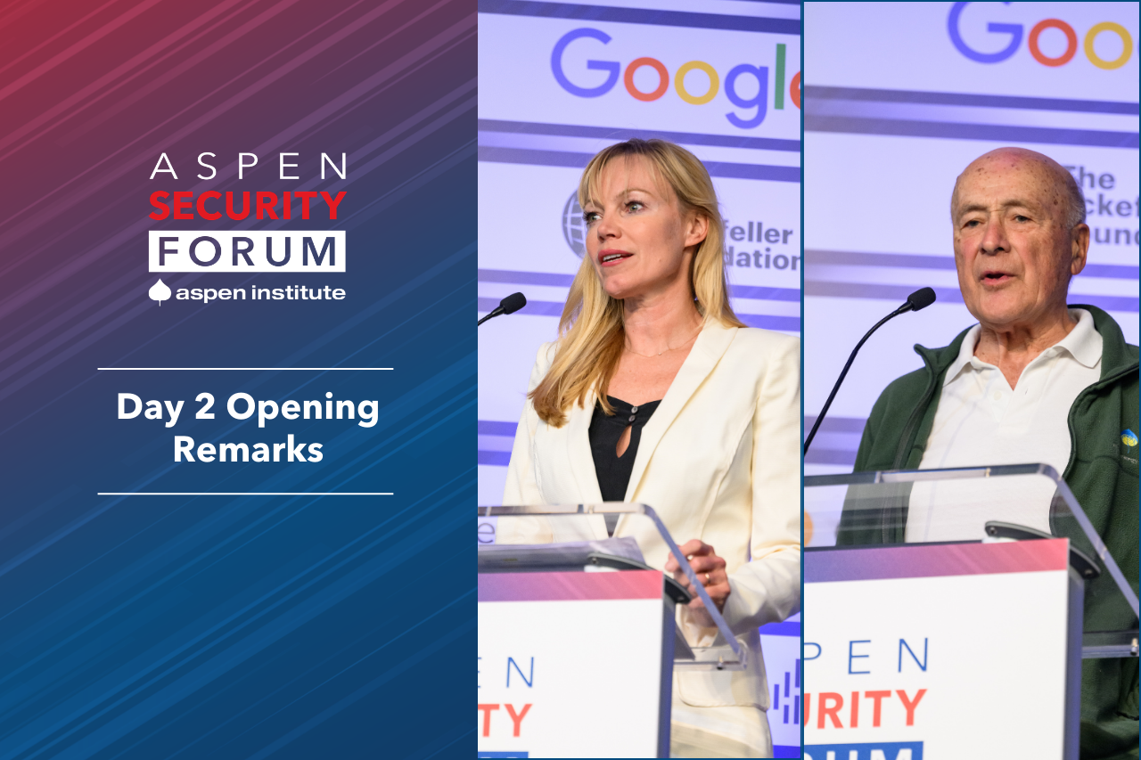 Welcome Remarks: Day 2