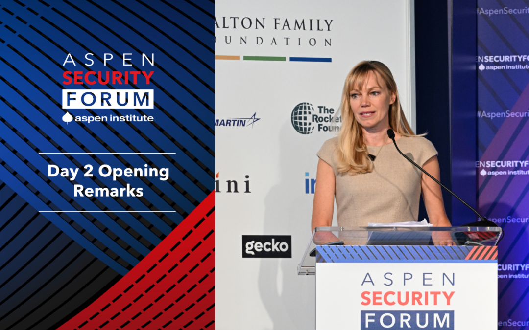 Welcome Remarks: Day 2
