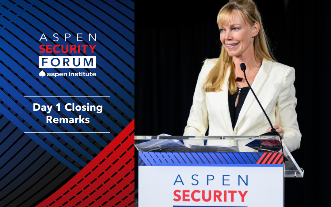 Closing Remarks: Day 1
