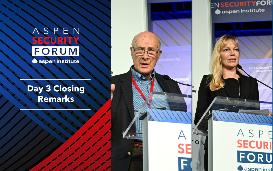 Closing Remarks: Day 3