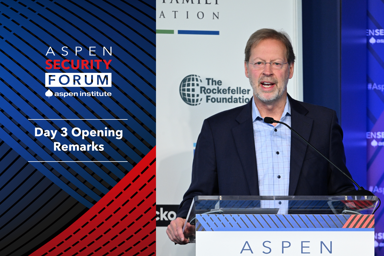 Welcome Remarks: Day 3