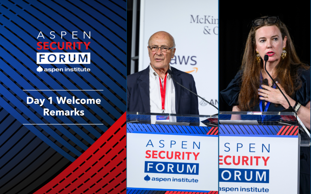 Welcome Remarks: Day 1