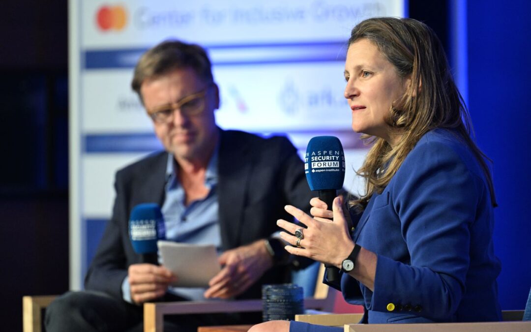 Fireside Chat with Chrystia Freeland