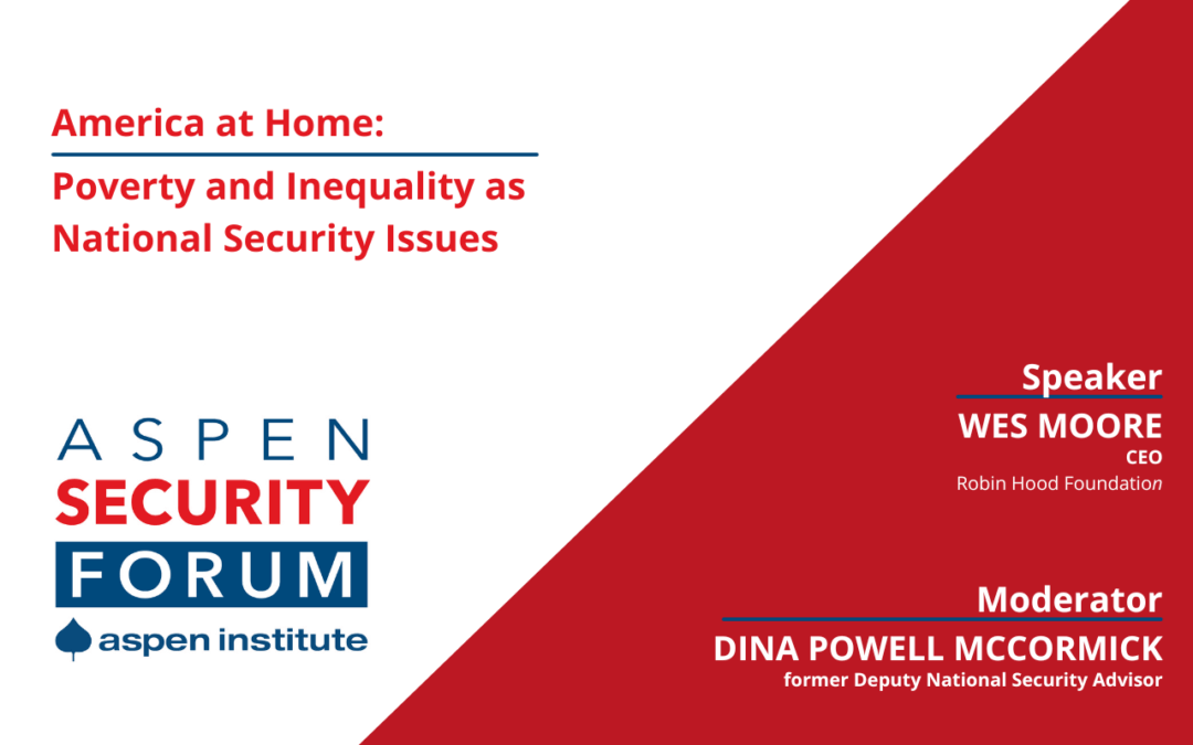 America at Home: Poverty and Inequality as National Security Issues