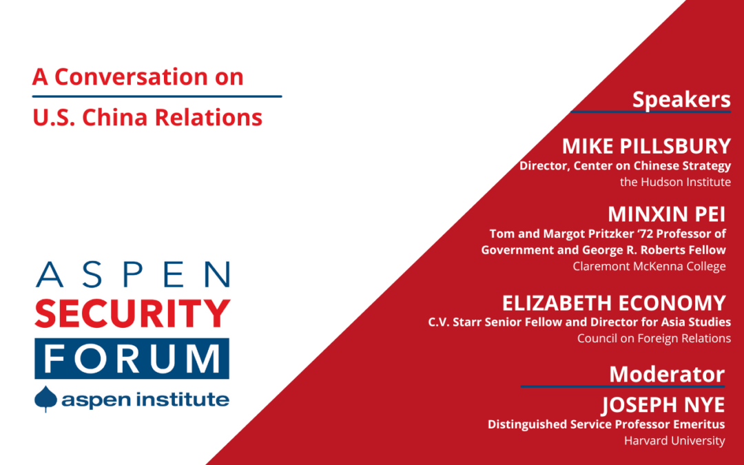 A Conversation on U.S.-China Relations