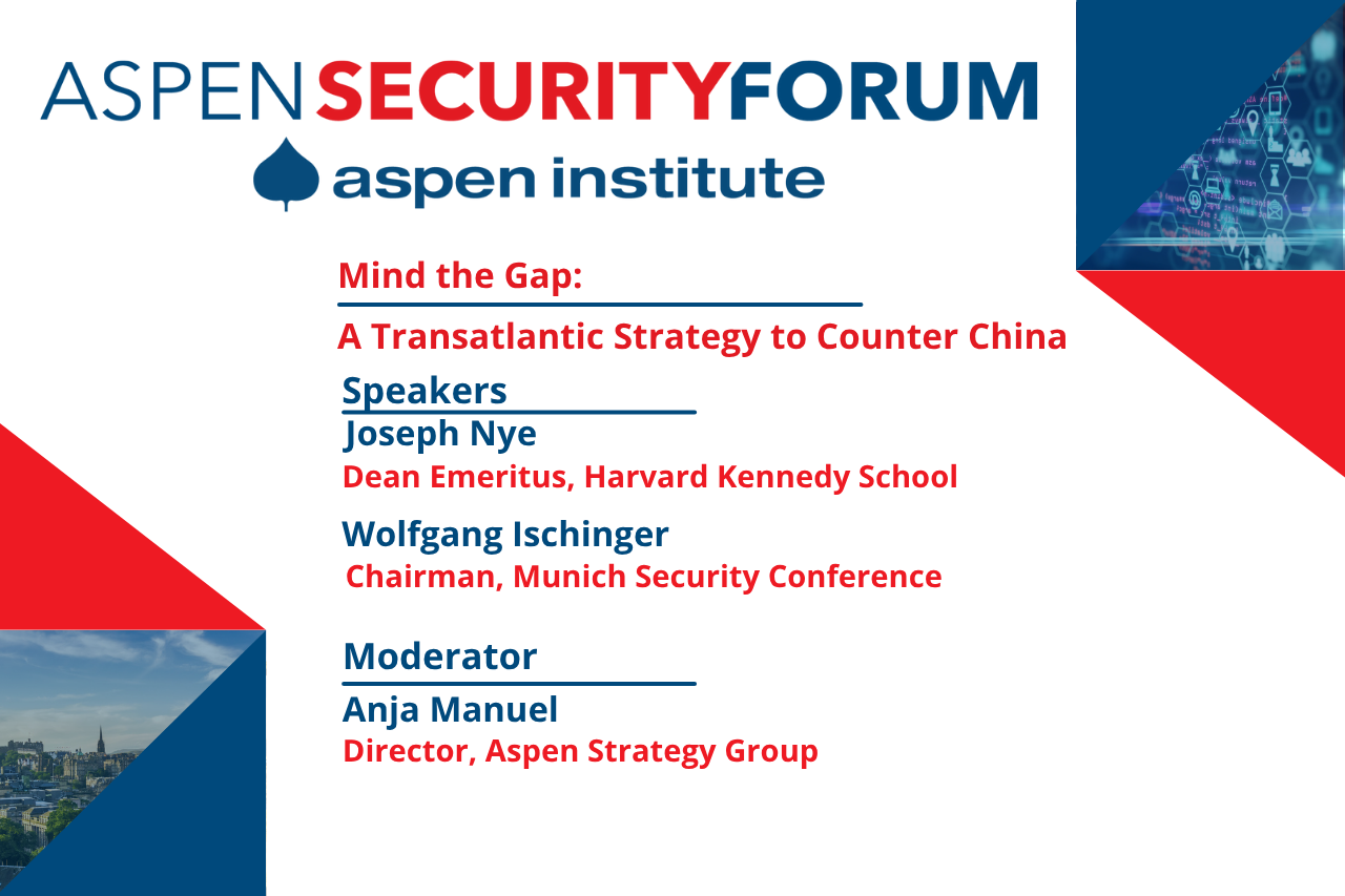 Mind the Gap: A Transatlantic Strategy to Counter China