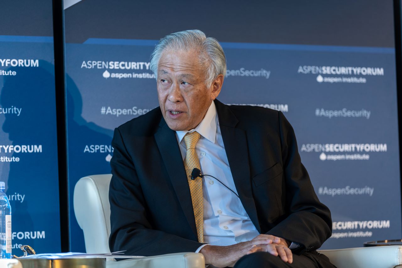 A Conversation with the Minister of Defense of Singapore on the Asia-Pacific