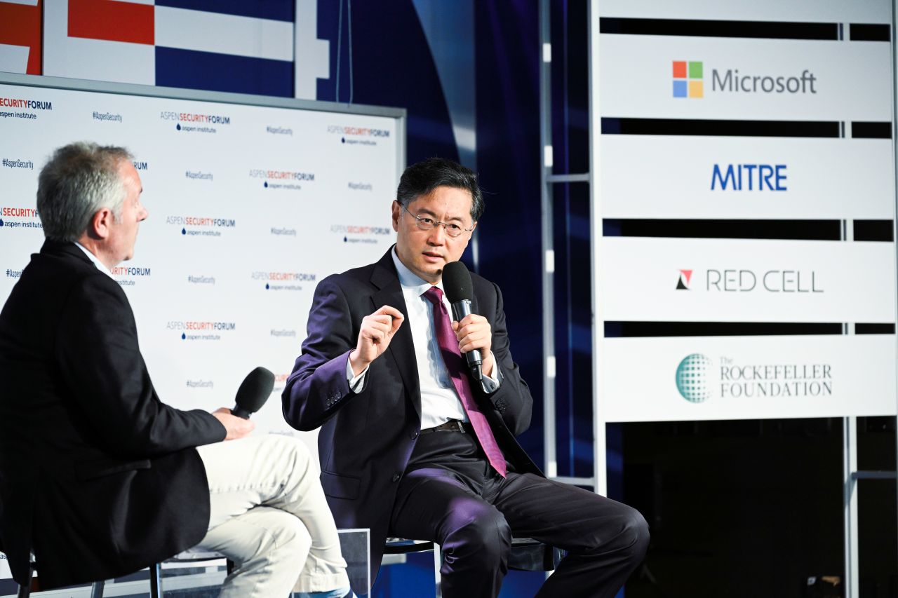 Fireside Chat with Ambassador Qin Gang