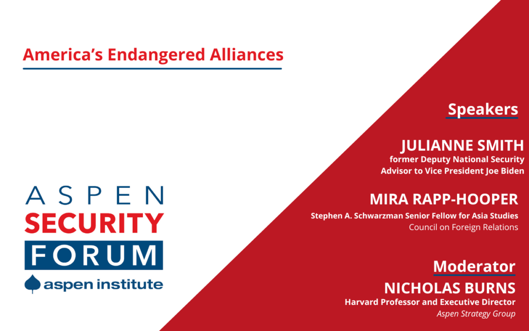 America’s Endangered Alliances