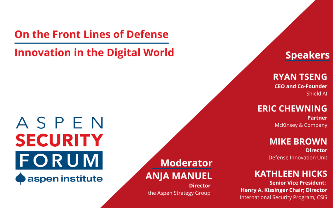 On the Front Lines of Defense Innovation in the Digital World